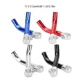 thumbnail image 3 of Langgg 1 Paire Accoudoir de Vélo Guidon Guidon Guidon Mise à Niveau Accessoires Pièces de Rechange Rouge, 3 of 6