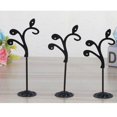 thumbnail image 3 of ziyahi 3x Iron T Bar Earring Necklace Jewelry Display Stand Rack Black-Sector, 3 of 9