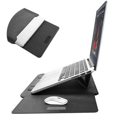 13 Inch Laptop Sleeve Bag with Stand Function,Compatible with 13.3 2020 2019 2017 for MacBook Air/Pro 13.5 Microsoft Surface Book 2 Surface Laptop 3(Black)