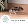 thumbnail image 4 of UPGRATOR 2Pcs Hamster Exercise Toys PVC Material Fitness Circle for Indoor Activity Playtime, 4 of 5