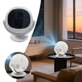 thumbnail image 1 of BotaniNest Projecteur Intelligent Portable à 360° Wi-Fi 5G Projecteur Intelligent Rotatif à 360° Prise en Charge 720p Mini Projecteurs Complets avec Stéréo, 1 of 6