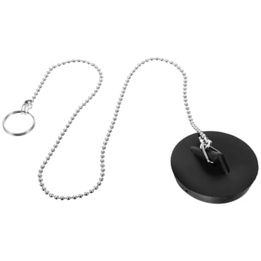 MasteelfCA Bath Tub Plug Bathroom Tub Stopper Drain Cover Bathtub Rubber Plug With Chain