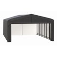 thumbnail image 1 of ShelterTube Wind and Snow-Load Rated Garage, 20x27x12 Gray, 1 of 7