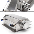 thumbnail image 4 of Coolant Expansion Tank,Tanks With Drain Coolant Tank Car Coolant Breather Tanks With Oil Breather Tanks Coolant Tanks Can Reservoir Tanks Universal Oil Breather Oil Catch Can Coolant Overflow Tanks, 4 of 5