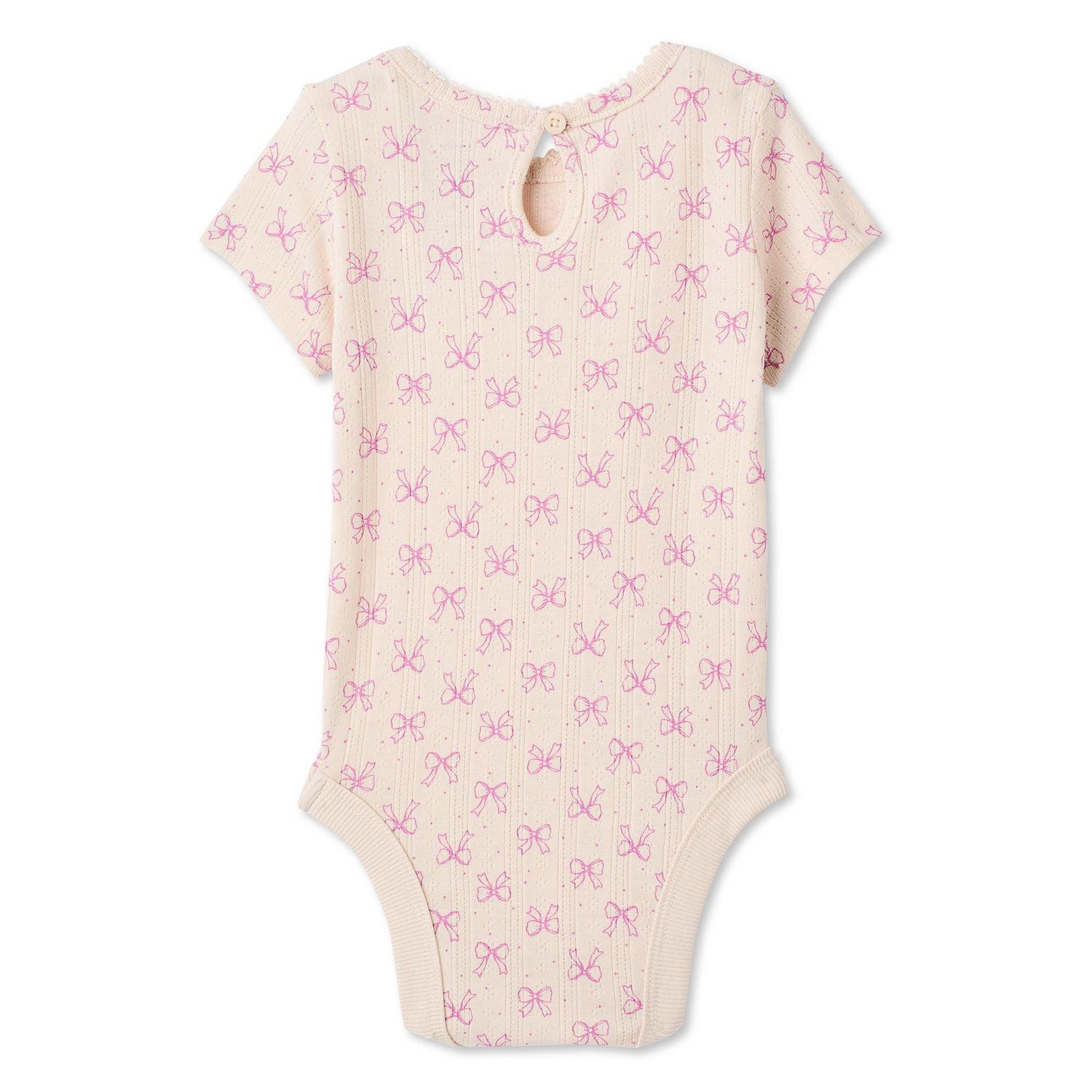 Cache-couche en tricot pointelle George pour bébés filles