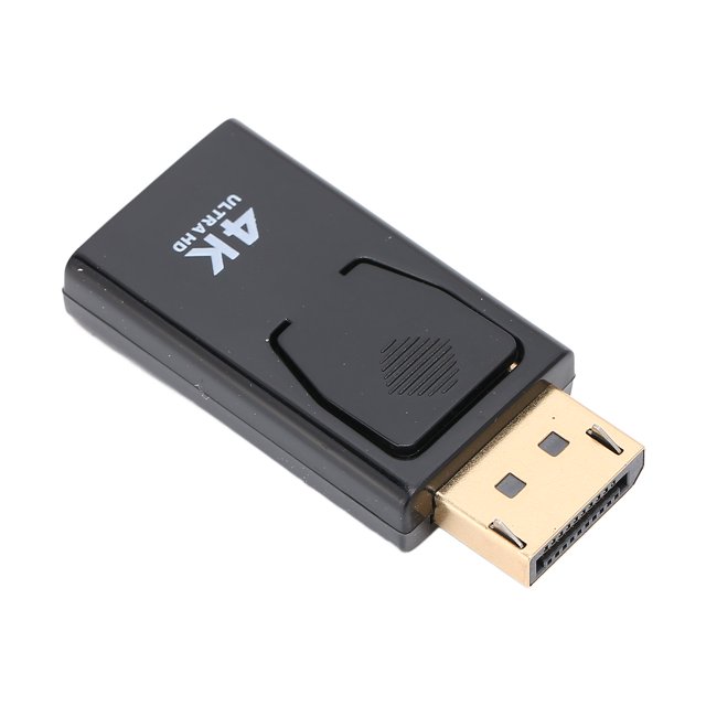 DP à HD Adaptateur d'Interface Multimédia, 4K DP à HD Interface Multimédia Pleine Qualité Sonore pour le Bureau