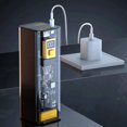 thumbnail image 3 of TUTT Transparent High capacity 40000 mAh Power Bank Portable digital display Fast charger Powerbank, 3 of 8