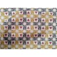 thumbnail image 4 of oneOone Organic Cotton Voile Fabric Check & Triangle Ikat Print Fabric BTY 42 Inch Wide, 4 of 4