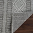 thumbnail image 4 of Rug Branch Hogar Abstract Indoor Outdoor Area Rug, Grey Beige, Modern - Living Room, Bedroom, Dining Room, and Kitchen, 4 of 4