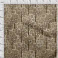 thumbnail image 4 of oneOone Velvet Brown Fabric Dot Sewing Craft Projects Fabric Prints By Yard 58 Inch Wide, 4 of 4