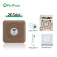 thumbnail image 2 of PeriPage Mini Pocket All-in-One Thermal Printer Wireless BT Picture Photo Label Memo Receipt Paper Printer AR Photo Function with USB Cable Support for Android iOS Smartphone Windows, 2 of 7