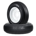 thumbnail image 2 of BeesClover Trailer Tire & Wheel Assembly Set of 2, 760LB Capacity for Utility & Boat Trailers, 2 of 8