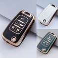 thumbnail image 5 of 5 Button Key Cover Fob Case For Chevrolet For Camaro For Cruze-Malibu For Buick, 5 of 5