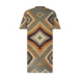 thumbnail image 5 of Birdeem Robe Grande Taille pour Femmes Col en V Été Décontractée Robes d'Été Poche Genou Manches Courtes avec Poches, 5 of 5