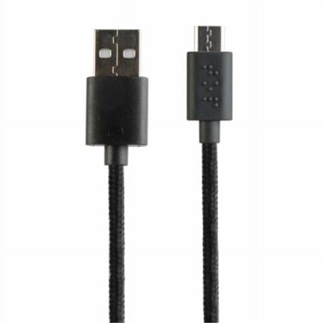 E Filliate 227711 Câble Tressé Micro USB Fusebox 9 Pieds