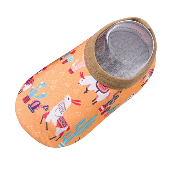 NOKIO Cartoon Swim Shoes Water Barefoot Non-Slip Baby Shoes for Boys Girls Kids Beach Pool Summer Play Soft Sole Quick-Dry Anti-Skid Toddler Baby Outdoor Activities