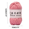 thumbnail image 3 of Clearance Tyidzon Wool Yarn for Crocheting Soft Crochet Thread Yarn, Lightweight Wool Yarn for Crochet Hand Knitting Crocheting Crafting, 3 of 6