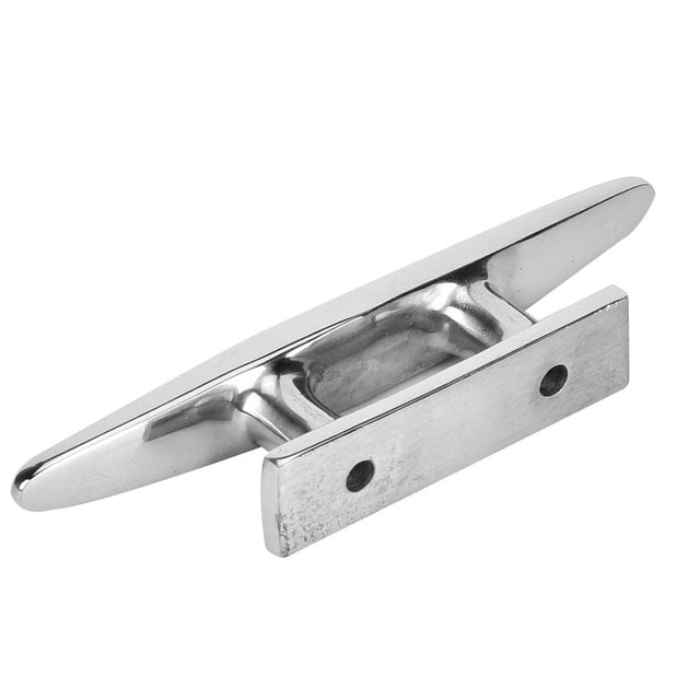 Stainless Steel Base Cleat Boat Accessory Marine Rope Base, , Durable, Easy to Install, with and Mirror Finish for Severe Marine Environment