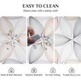 thumbnail image 3 of Oval Tablecloth 60 x 84 Inch, Modern Geometric Tablecloth for Oval Table, Fabric Wrinkle Free Washable Waterproof Tablecloth Oval Table Cloth for Dining Room Table, 3 of 5
