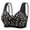 Black, variant on Lovzfmll Bras for Women, Plus Size Wireless Push-Up Bralette Bra, Standard Straps Push-Up Pull-On Stretchable Breathable Comfort Daily Bra