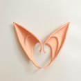 thumbnail image 4 of 1 Pair Elf Ears Cosplay Accessories Latex Soft Pointed Prosthetic False Ear Halloween Party Masks, 4 of 6