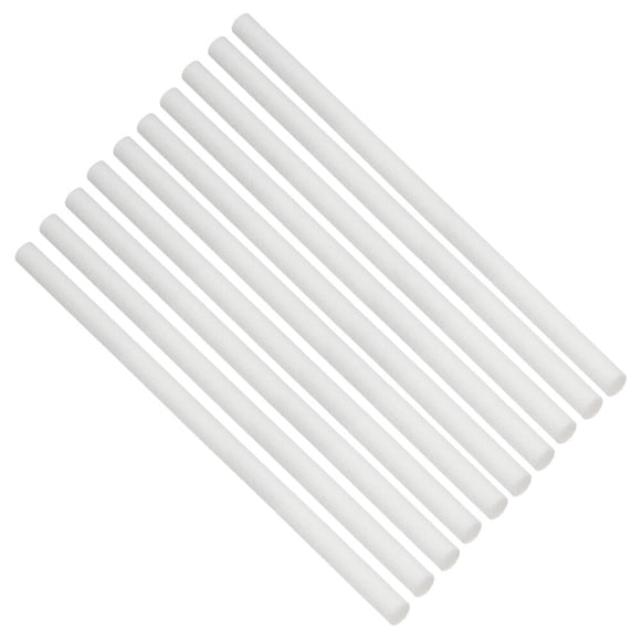 Yeacher 10Pcs Humidifier Sticks Replacement Cotton Filter 10mm Core Cotton Filter Wicks for Portable USB Humidifiers