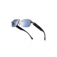 thumbnail image 3 of Aura Touch Prismatic Calm Matte Black Sunglasses, 3 of 8