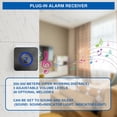 thumbnail image 4 of Solar Driveway Alarm Included 2 Receiver 1Weatherproof Home Security Alert System For 300m Long Range, 4 of 9