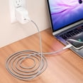 thumbnail image 4 of Onn. 6 FT/1.8 m USB Hi-Speed Certified USB-C to USB Braided Cable, 4 of 4