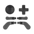 thumbnail image 1 of Replacement Thumb sticks D-Pad for Xbox One Elite Series 2 Controller Trigger Button 6 in 1 Metal Paddles Button Black, 1 of 6