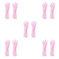 thumbnail image 1 of yingyy 2pcs Gloves Mittens Outdoor Home Clean Accessory Lightweight Kitchen Pink 5Set, 1 of 6