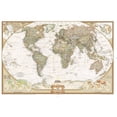 thumbnail image 1 of National Geographic Maps: World Executive Wall Map - Antique Style - 36 x 24 inch Poster - Paper, 1 of 2