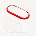 thumbnail image 3 of Red Camera Lens Protector Metal Ring for Phone Use Prevents Scratches Easy to Apply Fits iPhone XS, 3 of 8