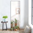 thumbnail image 1 of NeuType Full Length Floor Mirror Rectangular Black 51"x16", 1 of 8