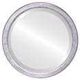 thumbnail image 1 of Miroir Encadré Toronto - Feuille d'Argent avec Antique Noir, 1 of 6
