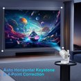 thumbnail image 4 of Salange LCD Native 720p HD Mini Smart Portable Projector Home Theatre Android11 with Wifi, 4 of 10