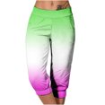 thumbnail image 1 of Yuyuzo Womens Capri Pants High Waisted Drawstring Sweatpants Running Gym Cropped Trousers with Pockets, 1 of 6