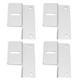 thumbnail image 2 of Roof Solar Panel Holder, Long Durability Silver 4Pcs/Set Solar Panel Mounting Brackets  For Car RV Yacht Ships, 2 of 8