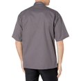 thumbnail image 4 of Uncommon Threads 0415-6402 Small Short Sleeve Chef Coat in Slate, 4 of 4