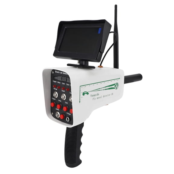 Metal Detector for Adults, Handheld Gold Detector, 1000M Range 30M Depth Precise Detection Underground Treasure Scanner Locator for Gold