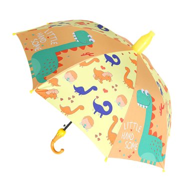 Automated Kids Umbrella, 8 Ribs Lightweight Kids Umbrella Portable for Camping