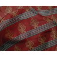 thumbnail image 4 of oneOone Silk Tabby Fabric Chevron & Tree Block Print Sewing Fabric BTY 42 Inch Wide, 4 of 4