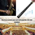 thumbnail image 2 of MesaSe Mini Sax Portable Woodwind Instrument Professional instruments with Carrying Bag Black Pocket Saxophone, 2 of 6