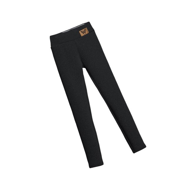Leggings Doublés en Molleton pour Femmes, Collants Élastiques d'Hiver pour la Randonnée et la Course, Pantalon Confortable Thermique L