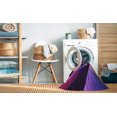 thumbnail image 2 of Ahgly Tapis Rectangulaire Lavable en Machine Intérieur Transitionnel Orchidée Foncée Violet, 3 Pieds x 5 Pieds, 2 of 7