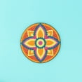 thumbnail image 4 of UNIQUE CREATIV CRAFT Diamond Art Coaster Kit - Flower, 6 pcs, Age 8+, Beginner, 10.2 cm (4 in), 4 of 6