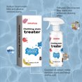 thumbnail image 2 of Stain Remover - Messy Eater Stain Treater Spray - 4oz Stain Remover - & Baby Essentials - No Dry Cleaning Food, Grease, Coffee Off Laundry, Underwear, Fabric, 2 of 8