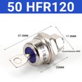 thumbnail image 1 of 1Pc 85A/40A/25A 1200V Positive Cathode/Negative Anode Stud Mount Diode Rectifier, 1 of 1
