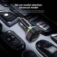 thumbnail image 4 of Dvkptbk Vehicle Player Car Bluetooth Mp3 Player Bluetooth Receiver Fm Transmitter Lighter Type Fast Charger Car Charger Car Accessories, 4 of 9
