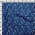 thumbnail image 3 of oneOone Cotton Poplin Fabric Tree & Giraffe Block Printed Fabric 1 Yard 56 Inch Wide, 3 of 4